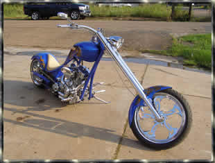 blue chopper