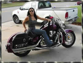 Women biker