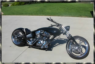 amazing custom chopper