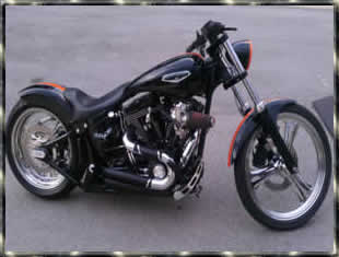 Custom Harley Davidson Transported
